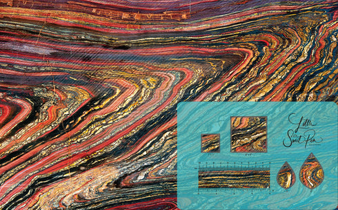 3159 - Vibrant Rock Cross-section